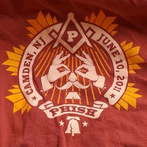 XXXL Phish Camden, NJ June 2011 T-shirt